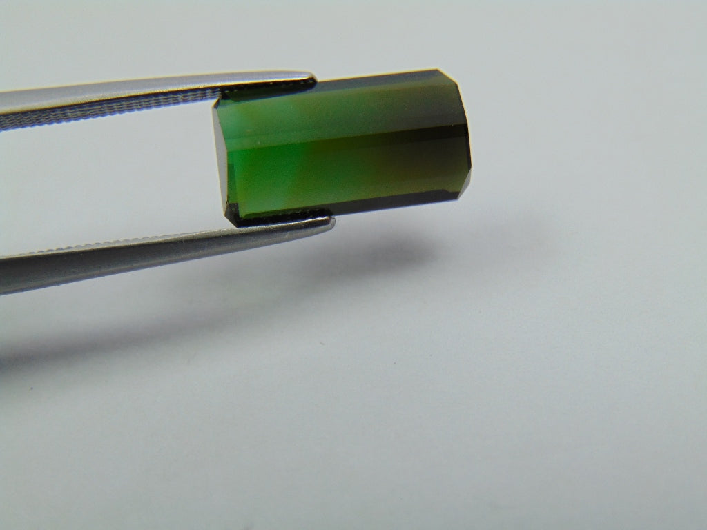 4.15ct Tourmaline Bicolor 13x7mm