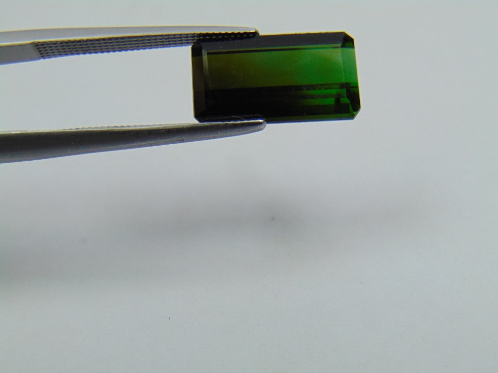 4.15ct Tourmaline Bicolor 13x7mm