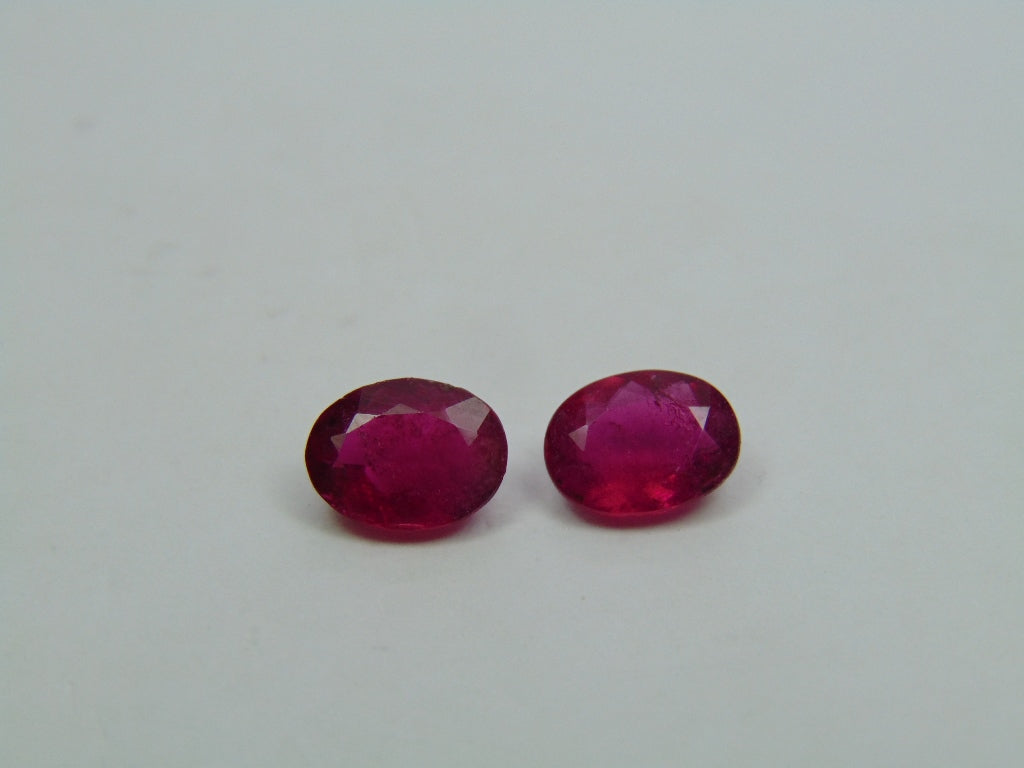 3.60ct Rubellite 9x7mm