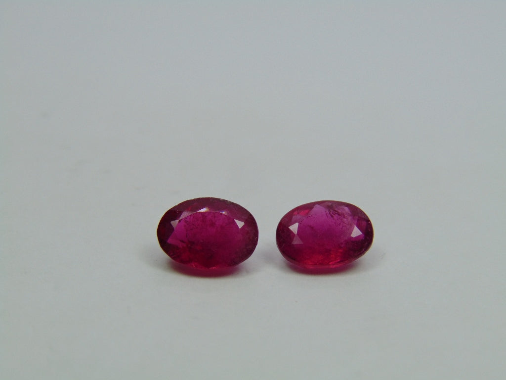 3.60ct Rubellite 9x7mm