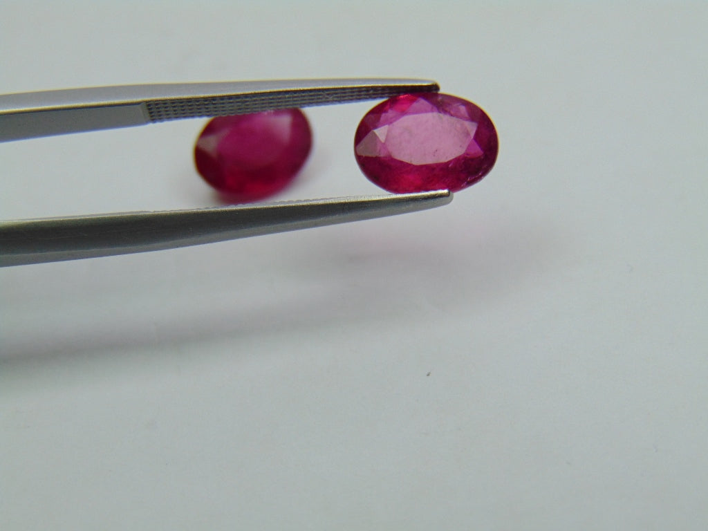 3.60ct Rubellite 9x7mm