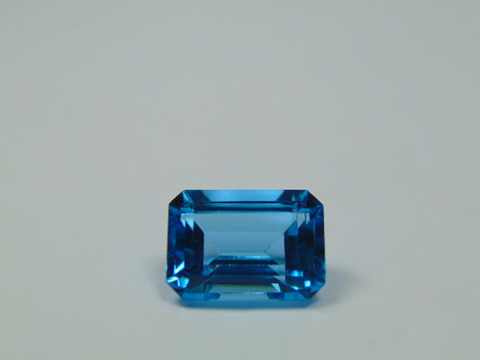 10.20ct Topaz Blue Swiss 14x10mm