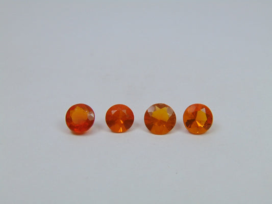 3.20ct Fire Opal Calibrated 6mm