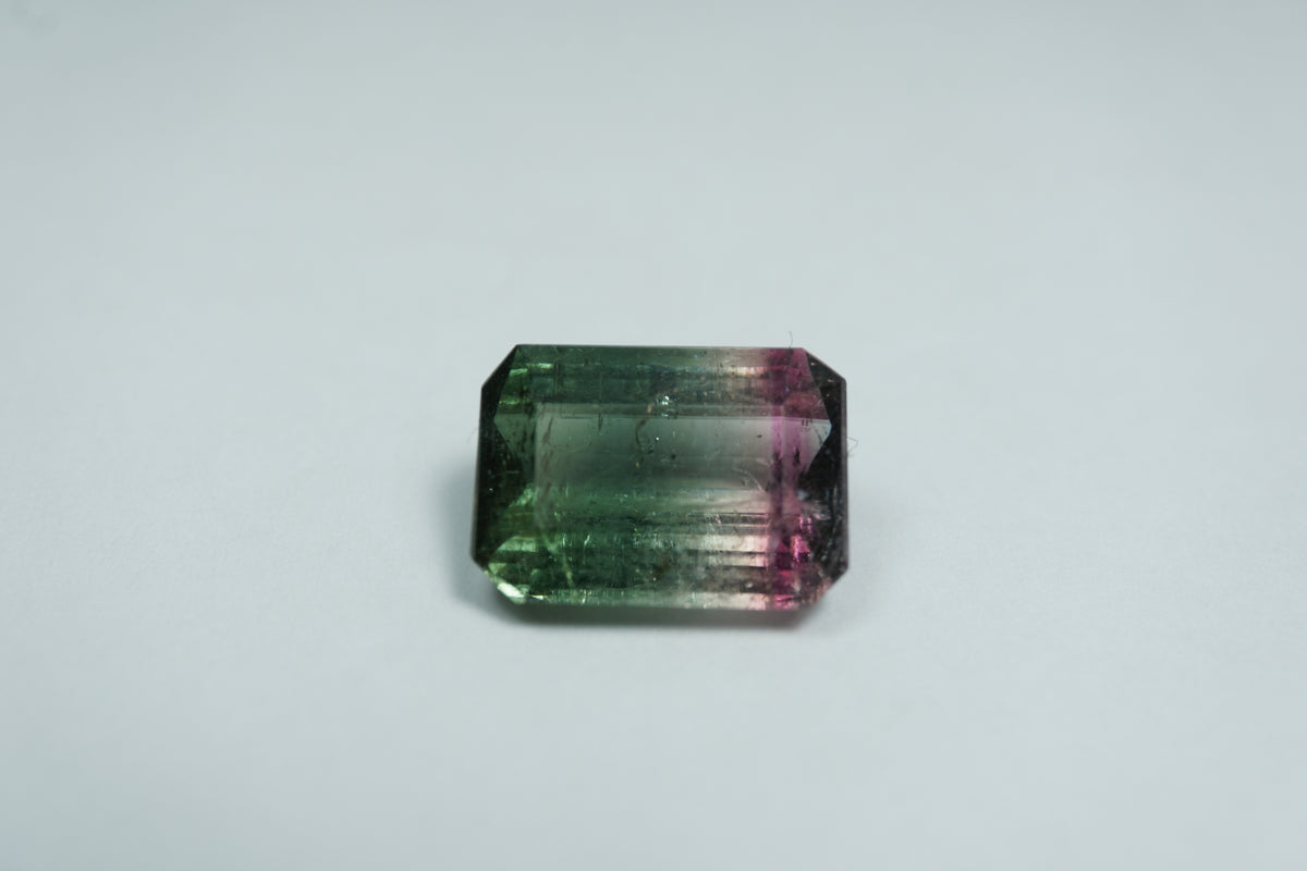 5.10ct Tourmaline Bicolor 12x9mm