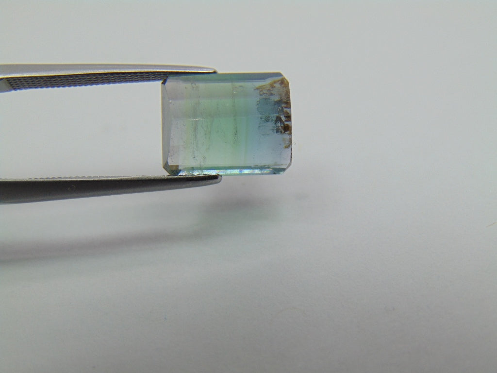 5.40ct Tourmaline Bicolor 11x8mm