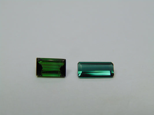 2.55ct Tourmaline 8x5mm 10x5mm