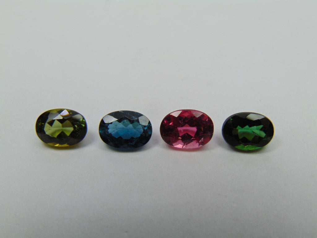 3.68ct Tourmaline Mix 7x5mm