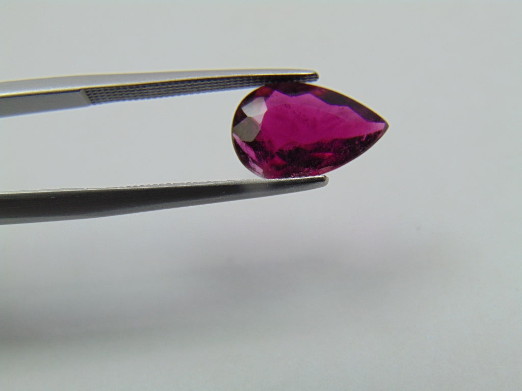 2.45ct Rubellite 12x8mm