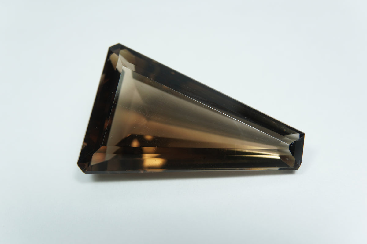 27.85ct Quartz Smoky 30x19mm