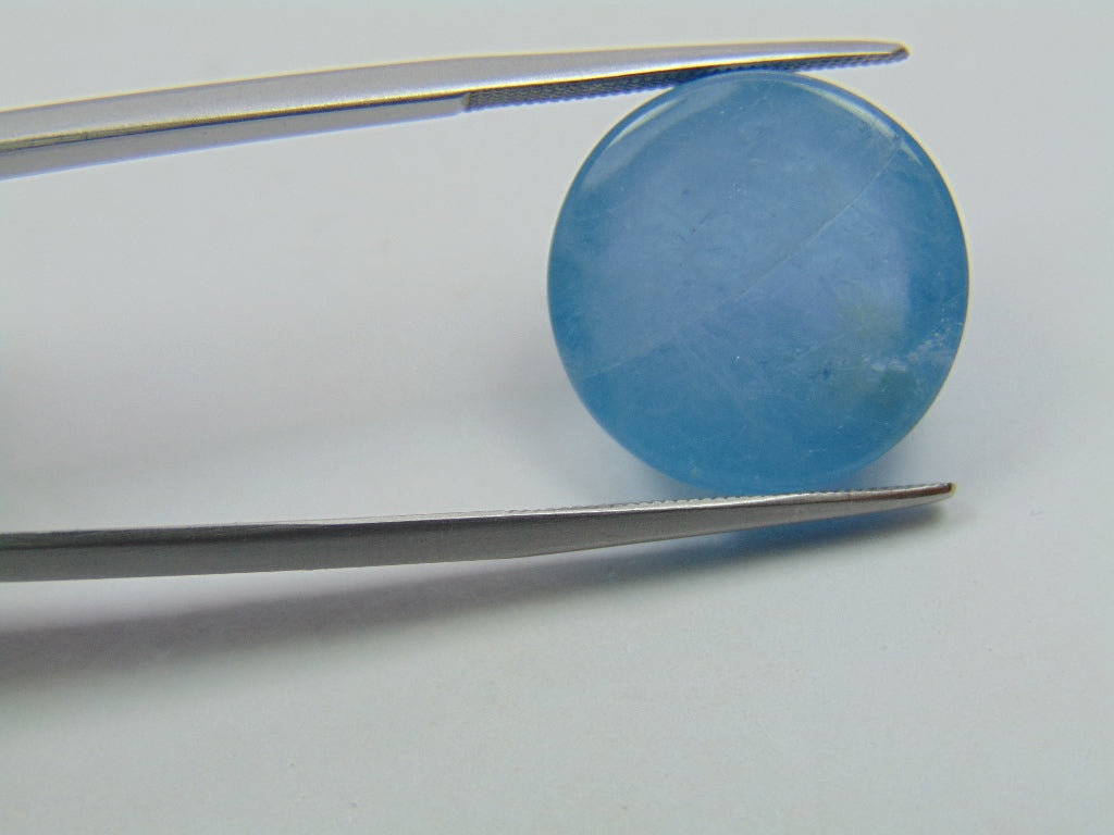 20.40ct Aquamarine Cabochon 17mm