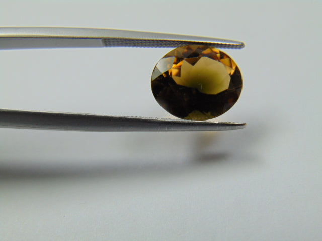 4.05ct Tourmaline Bicolor 12x10mm