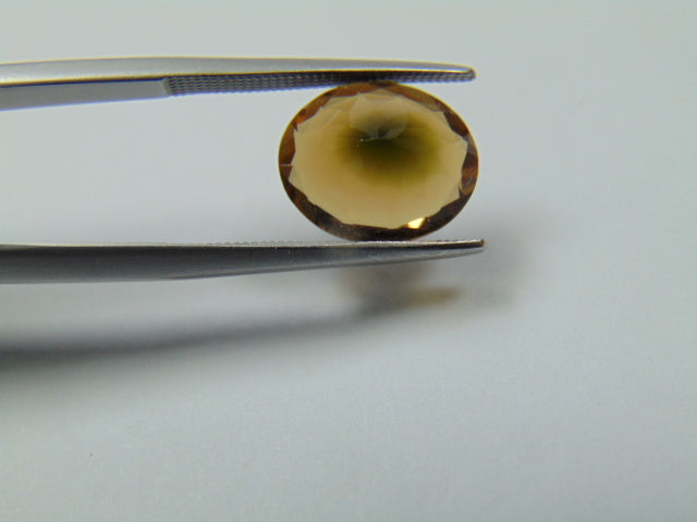 4.05ct Tourmaline Bicolor 12x10mm