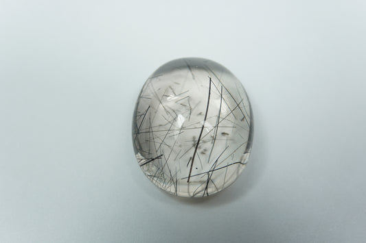 30.60ct Quartz with inclusion cabochon 23x19mm
