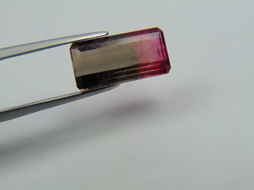 6.60ct Tourmaline Bicolor 16x8mm