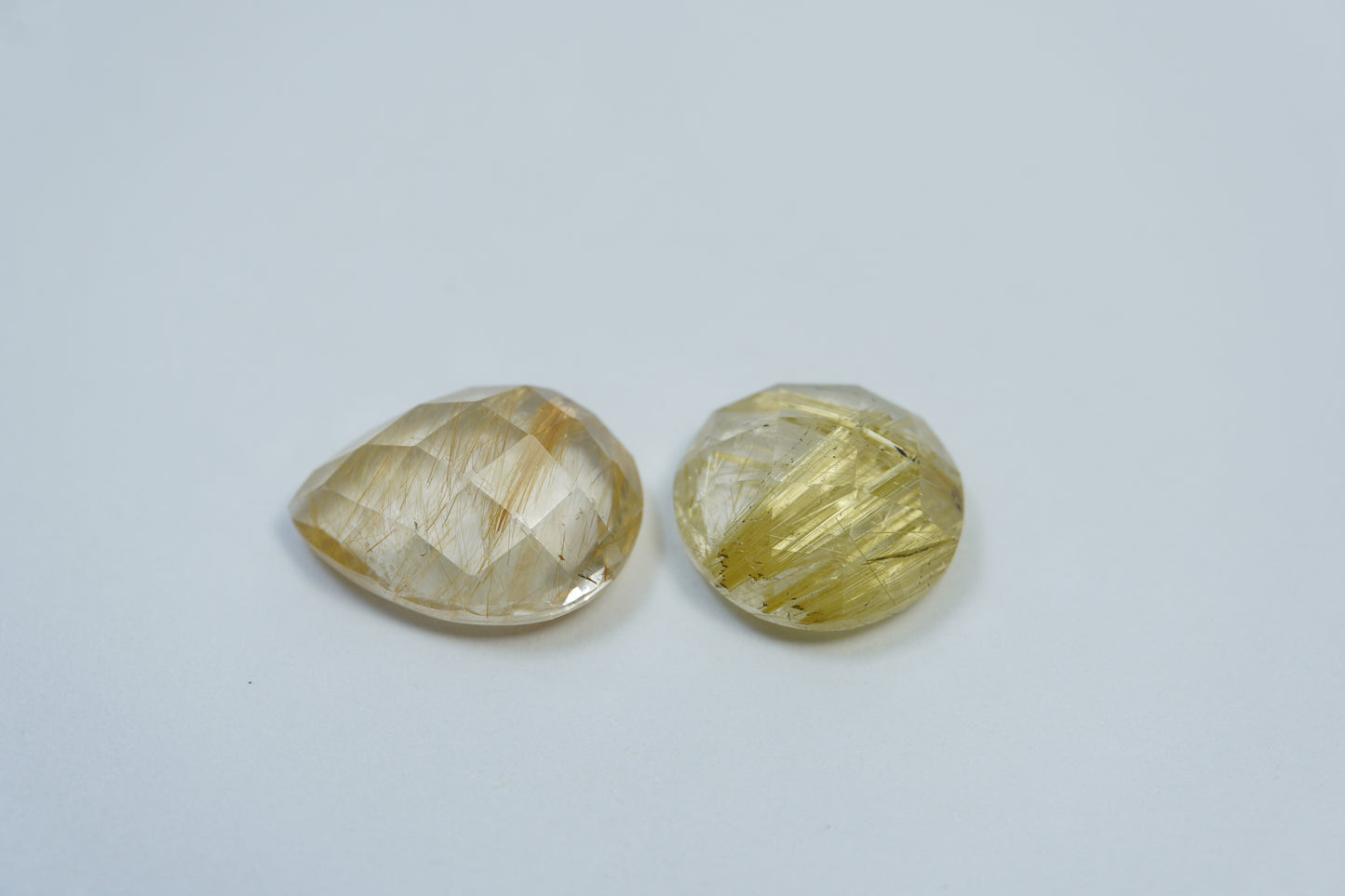 12.89ct Rutiles 15x12mm / 12mm