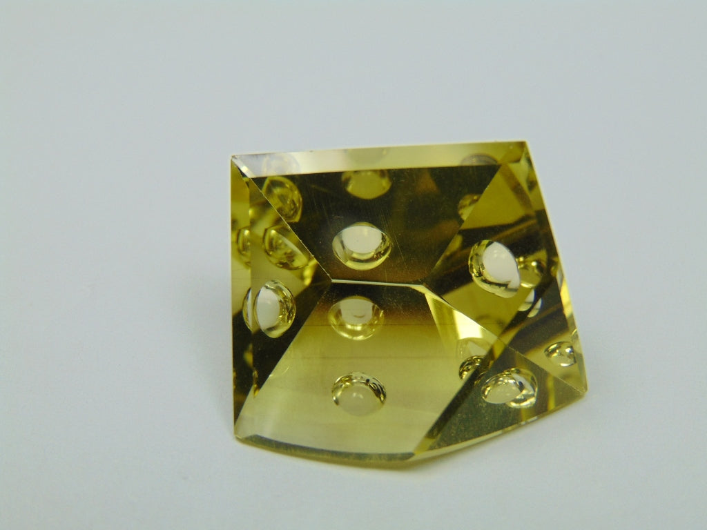 40.40ct Green Gold 24x22mm