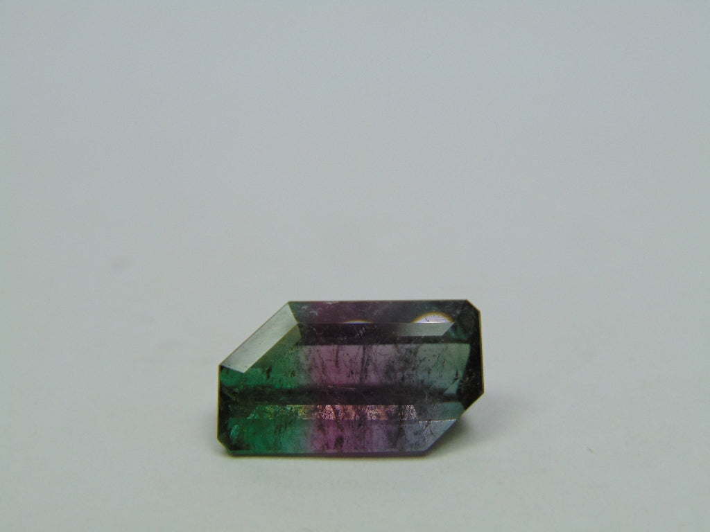 7.60ct Tourmaline Bicolor 15x9mm