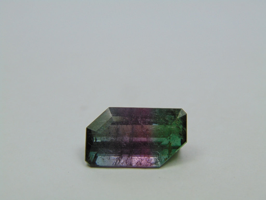 7.60ct Tourmaline Bicolor 15x9mm