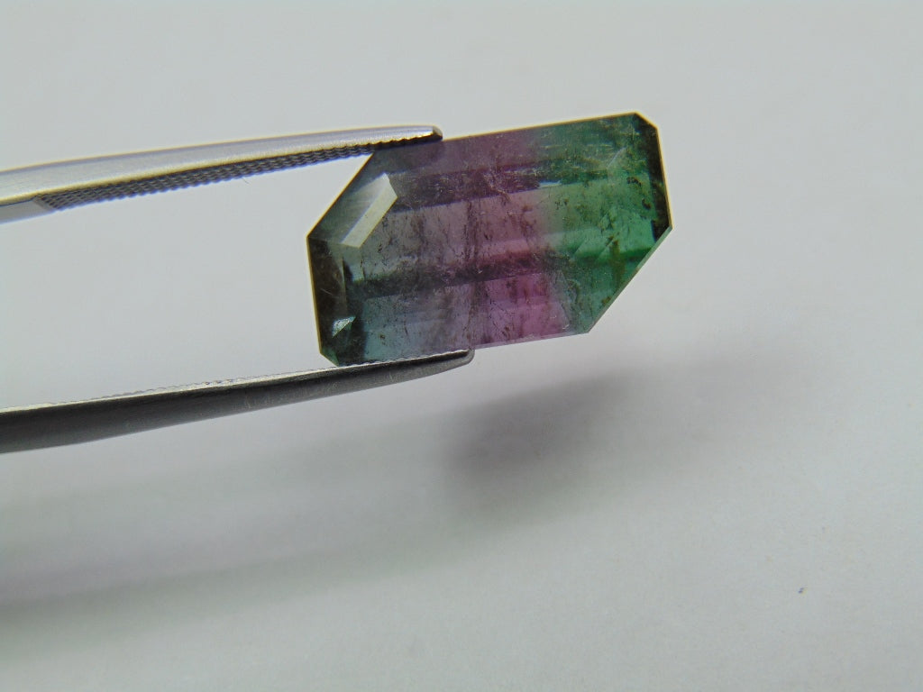 7.60ct Tourmaline Bicolor 15x9mm