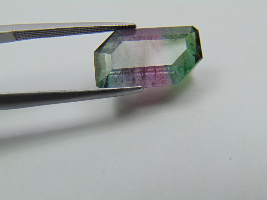 7.60ct Tourmaline Bicolor 15x9mm