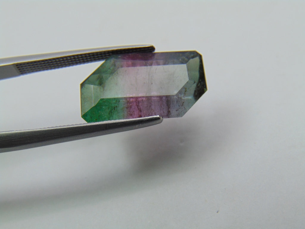 7.60ct Tourmaline Bicolor 15x9mm