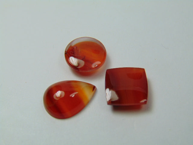 14.80ct Carnelian Cabochon 11mm 15x10mm