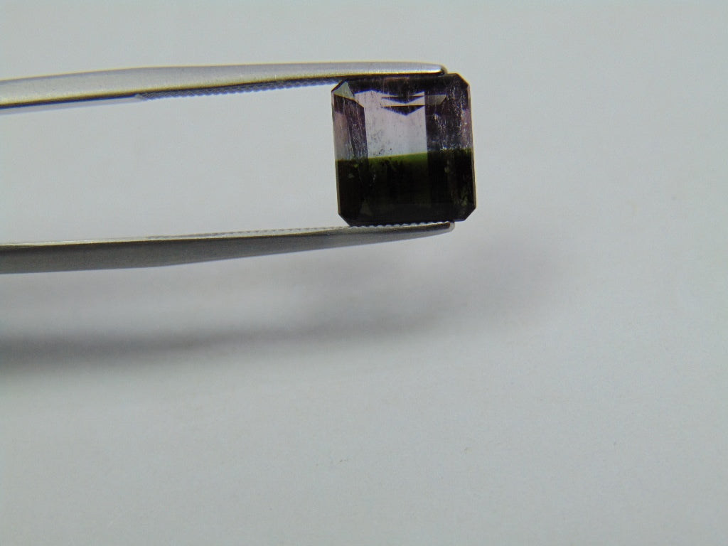 3.20ct Tourmaline Bicolor 9x8mm