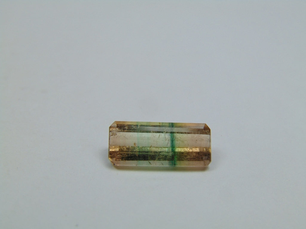 3.90ct Tourmaline Bicolor 15x6mm