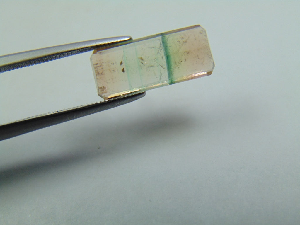 3.90ct Tourmaline Bicolor 15x6mm