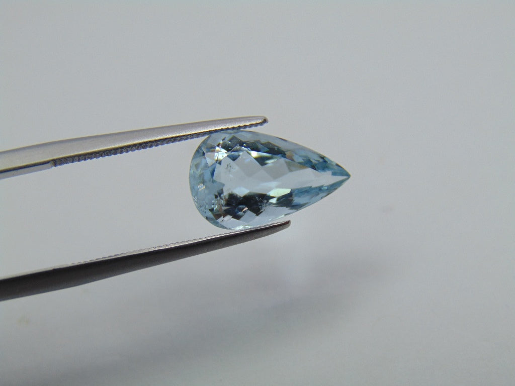 3.42ct Aquamarine 14x8mm