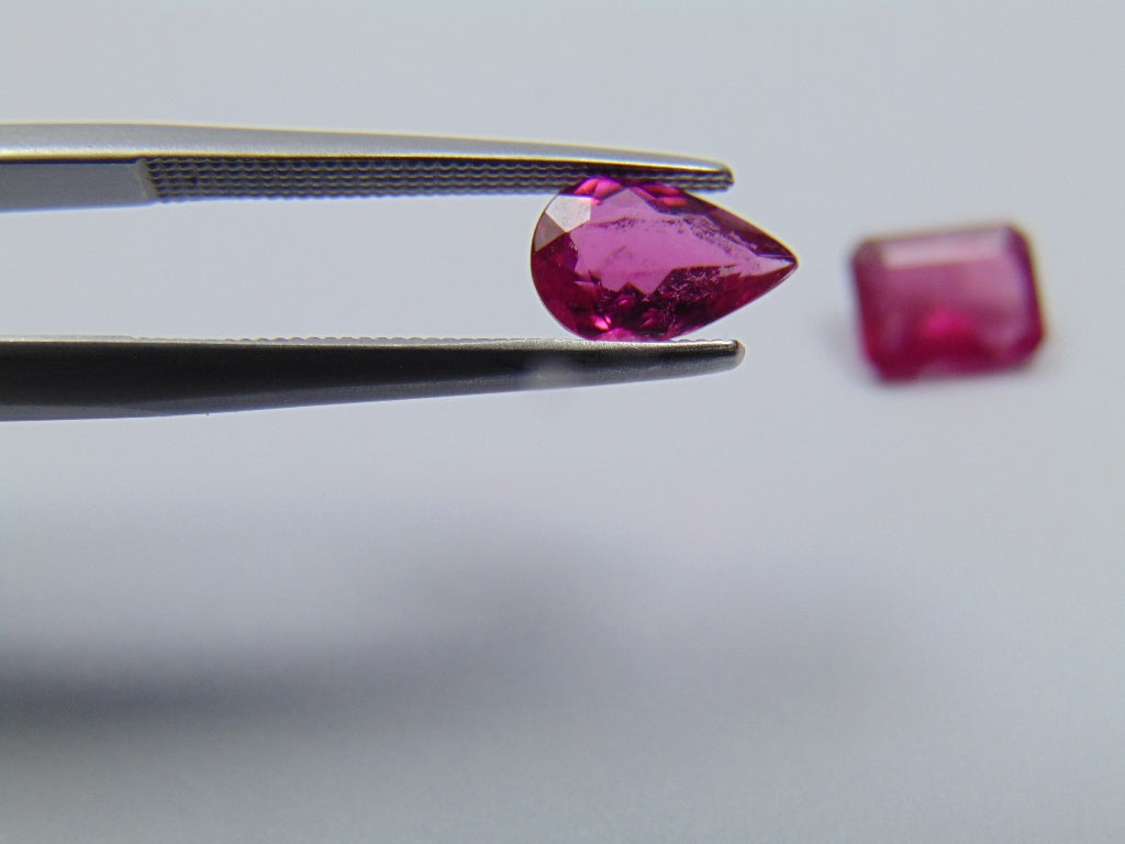 2.30ct Tourmaline 8x5mm 8x6mm
