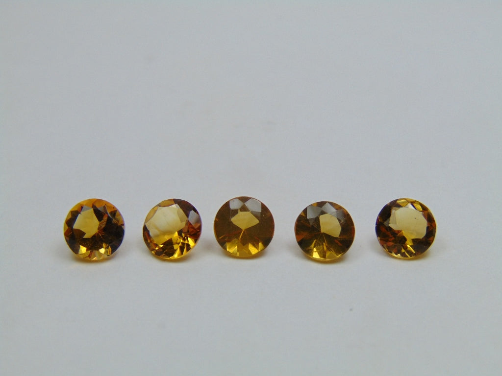 3.55ct Citrine 6mm