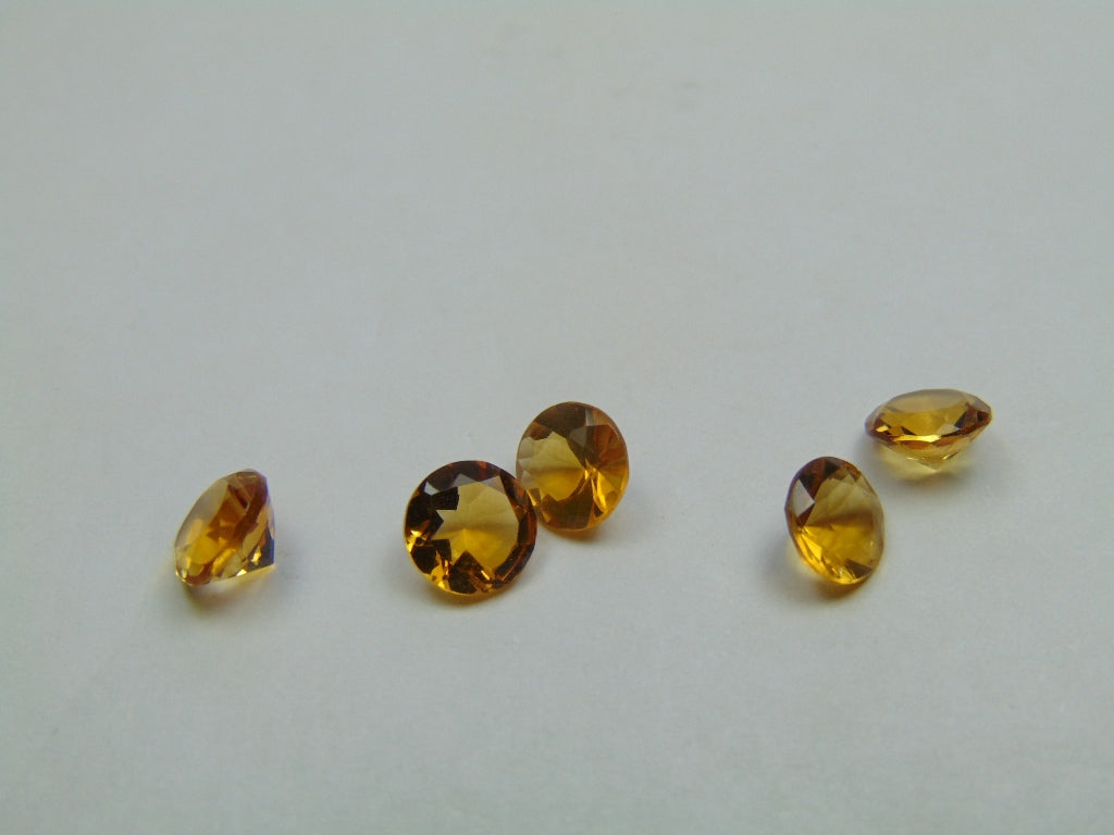 3.55ct Citrine 6mm