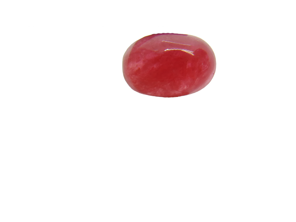 5.15ct Rhodonite Cabochon 12x8mm