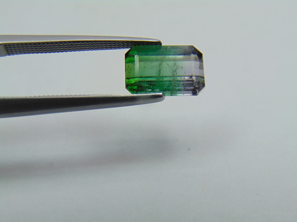 2.45ct Tourmaline Bicolor 9x7mm