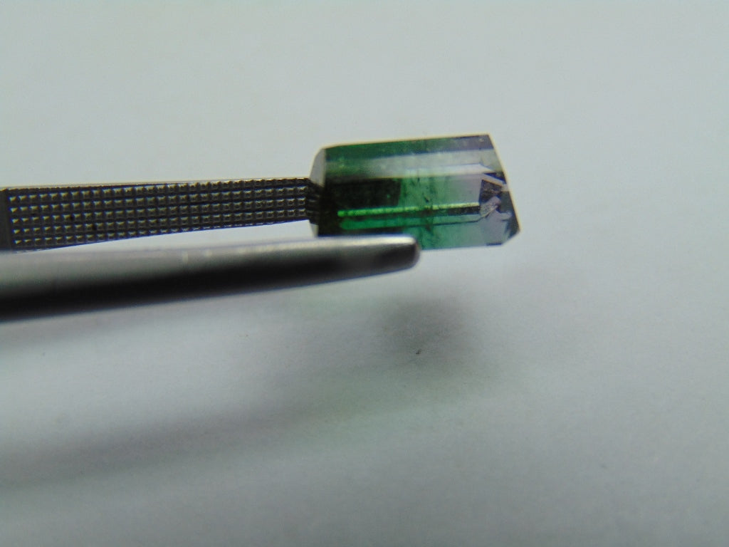 2.45ct Tourmaline Bicolor 9x7mm