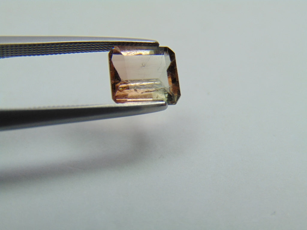 1.97ct Tourmaline Bicolor 8x7mm