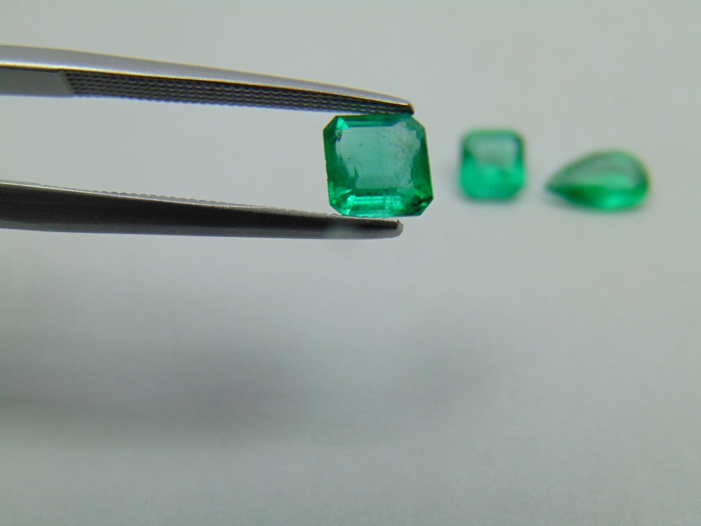 1.45ct Emerald 5.5mm 5mm 7x4.5mm