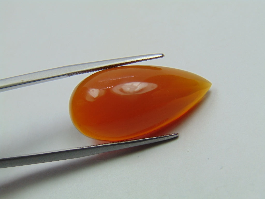 15.40ct Fire Opal Cabochon 27x13mm