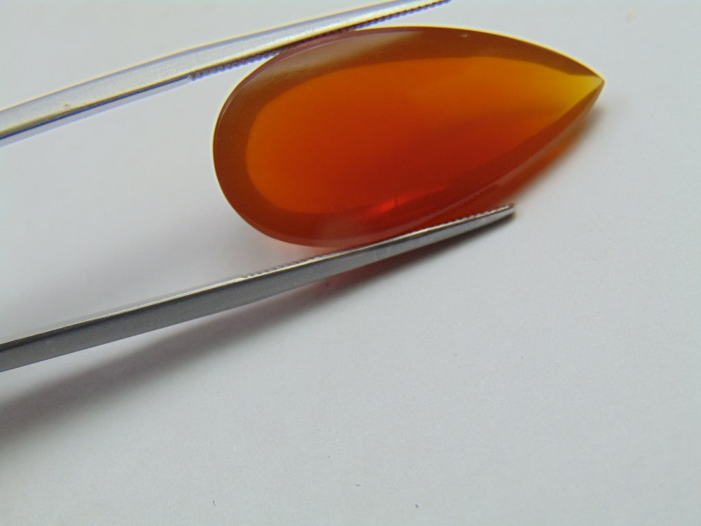 15.40ct Fire Opal Cabochon 27x13mm