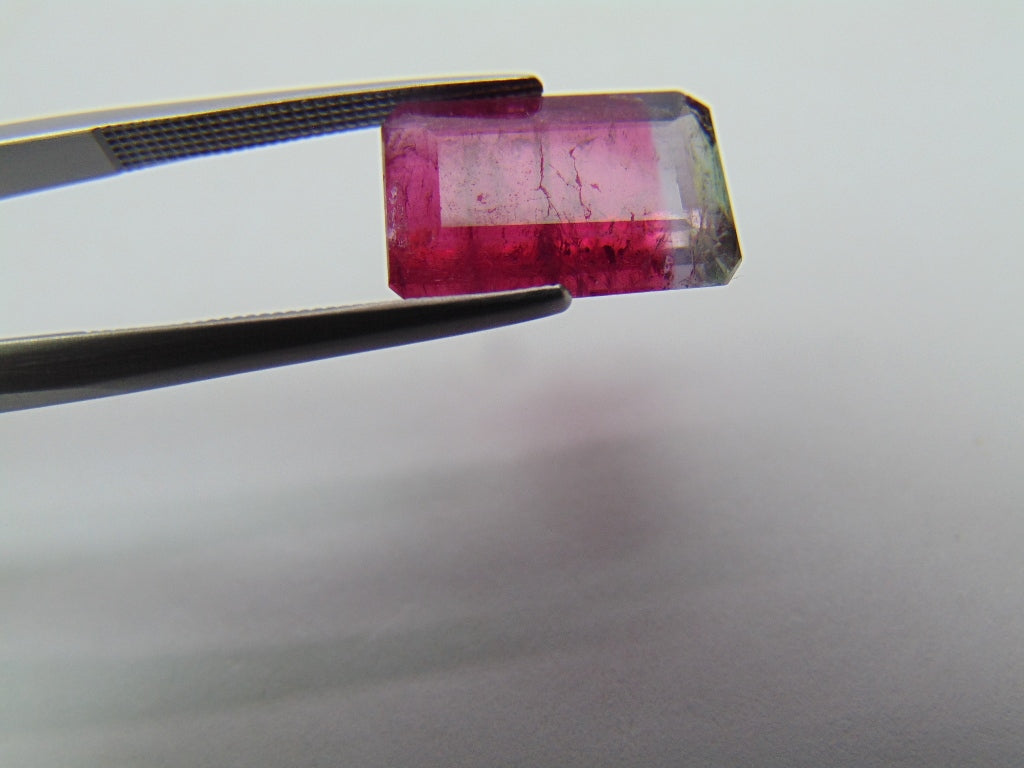 7.12ct Tourmaline Bicolor 14x9mm