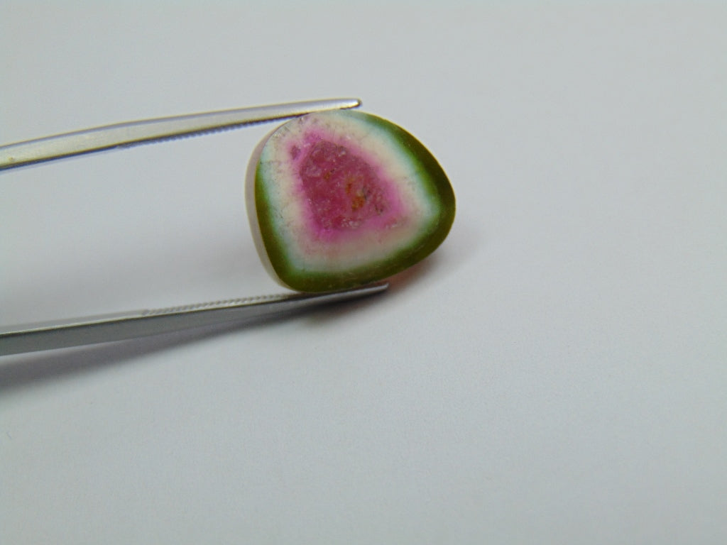 9.70ct Watermelon Tourmaline 15x14mm