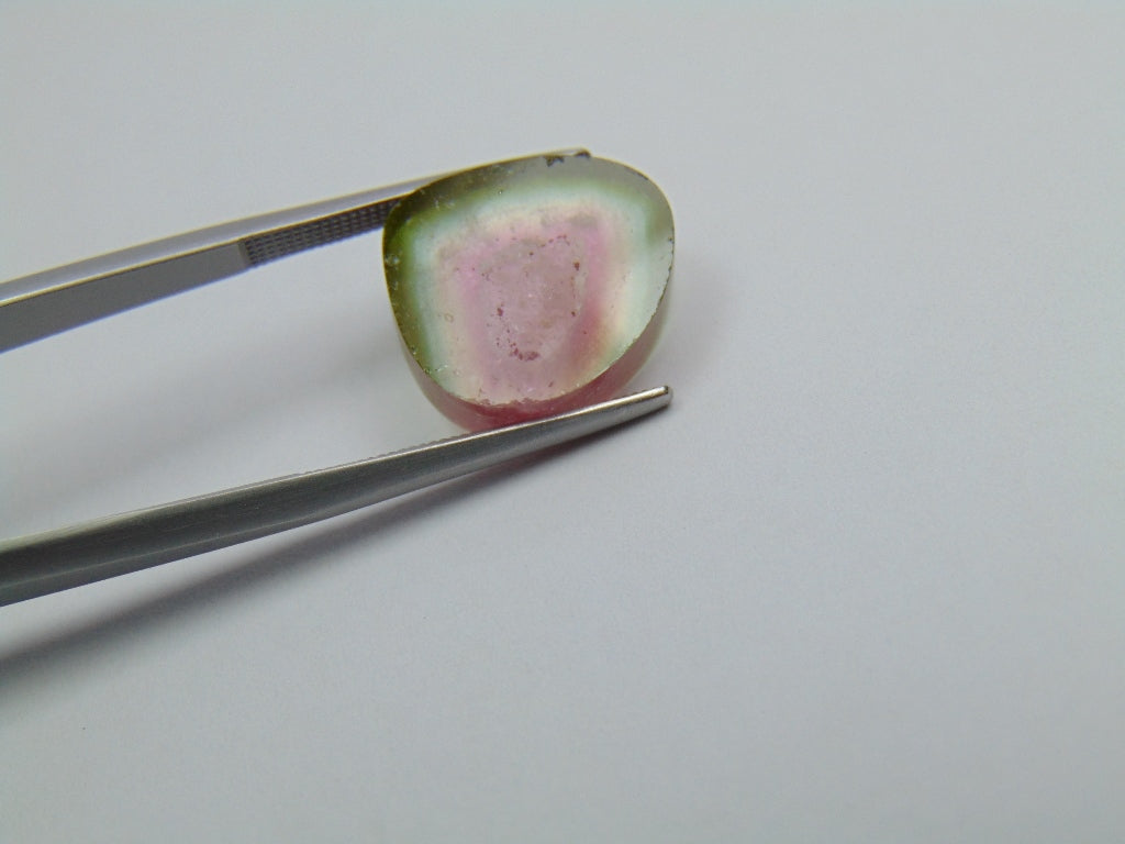 9.70ct Watermelon Tourmaline 15x14mm