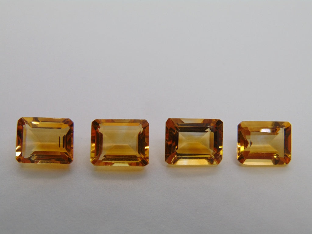 12.45ct Citrine Calibrated 10x8mm