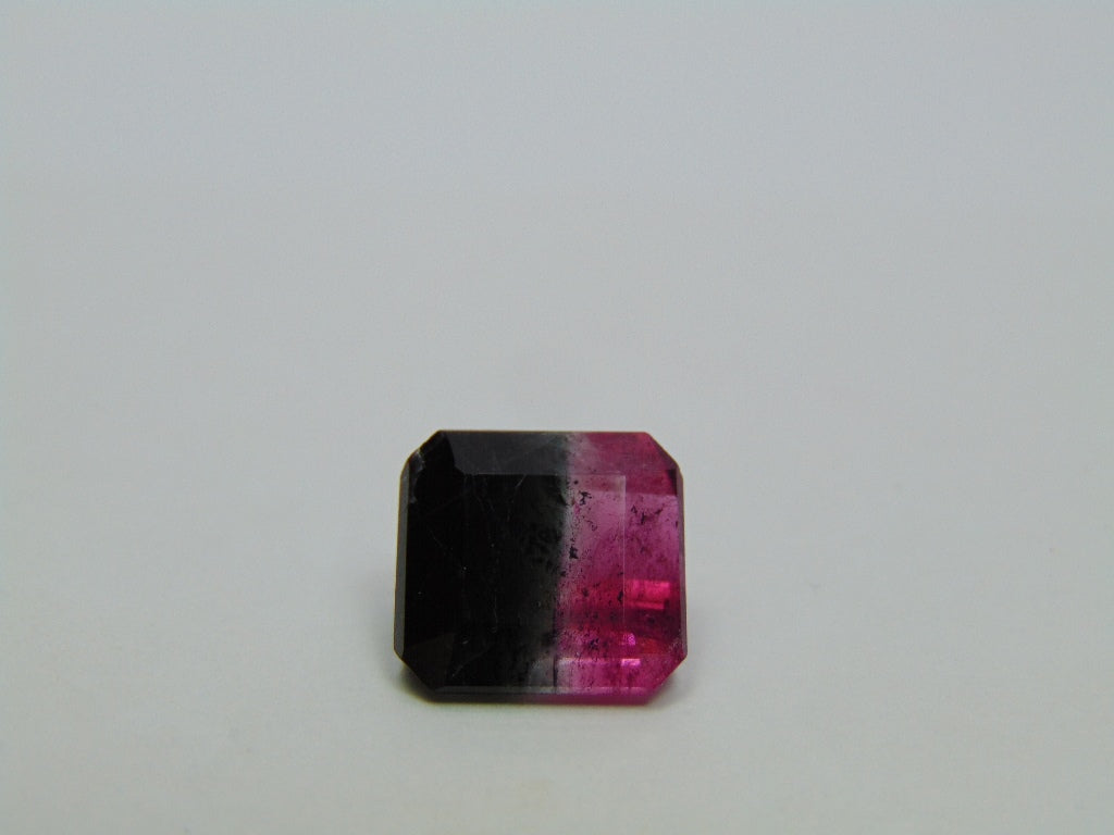 8.15ct Tourmaline Bicolor 12x11mm