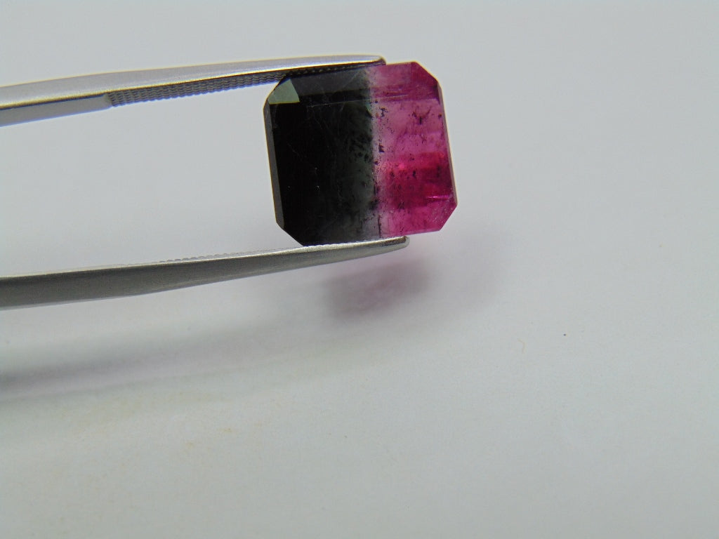 8.15ct Tourmaline Bicolor 12x11mm