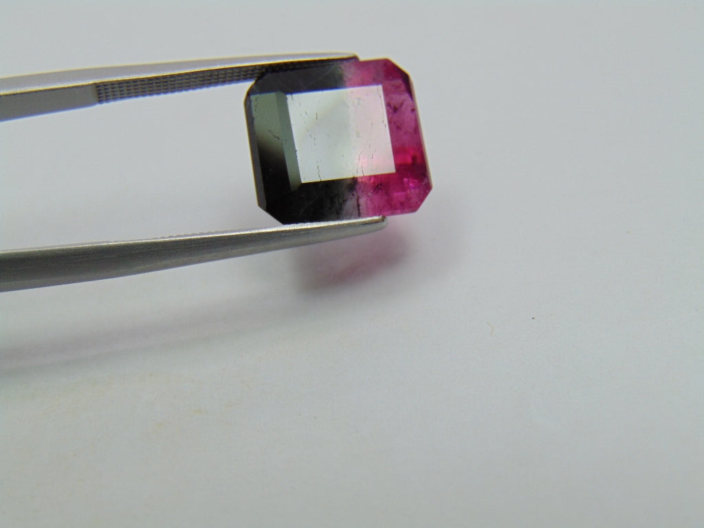 8.15ct Tourmaline Bicolor 12x11mm