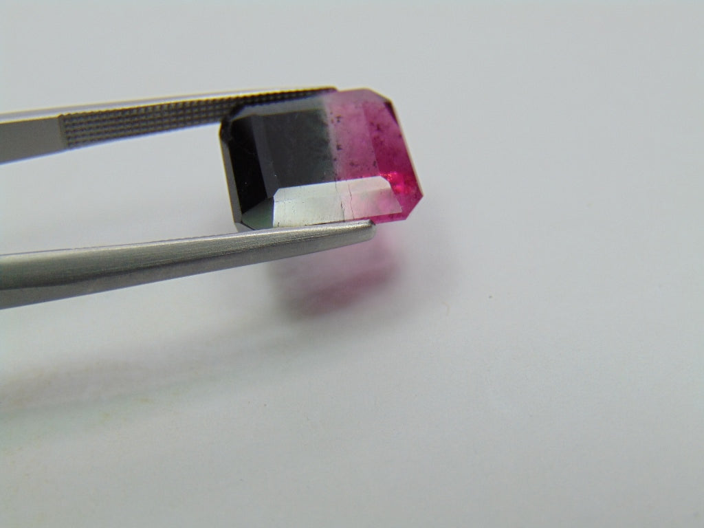 8.15ct Tourmaline Bicolor 12x11mm