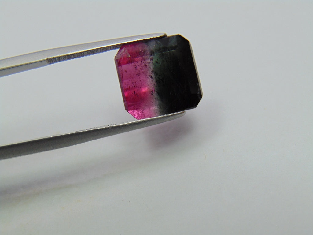 8.15ct Tourmaline Bicolor 12x11mm