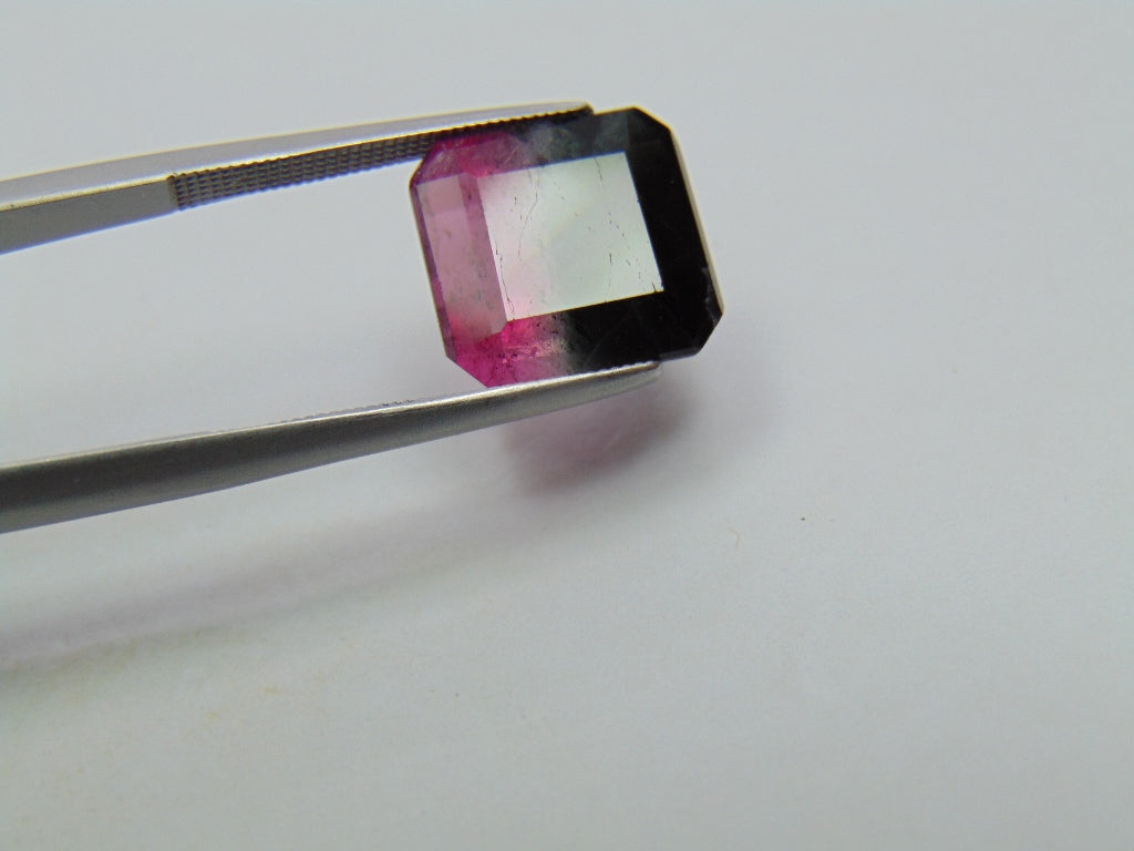 8.15ct Tourmaline Bicolor 12x11mm